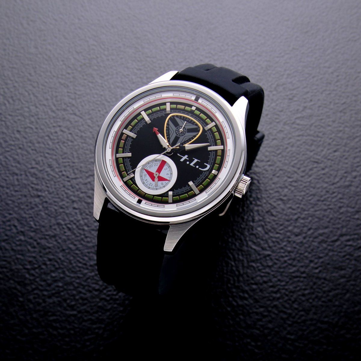 Stylish Stainless-Steel Mirai Sentai Timeranger Quartz Wristwatch