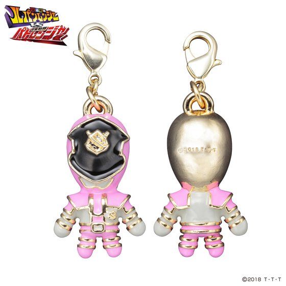 Exquisitely Hand - painted Lupinranger and Patoranger Metal Collectible Charms