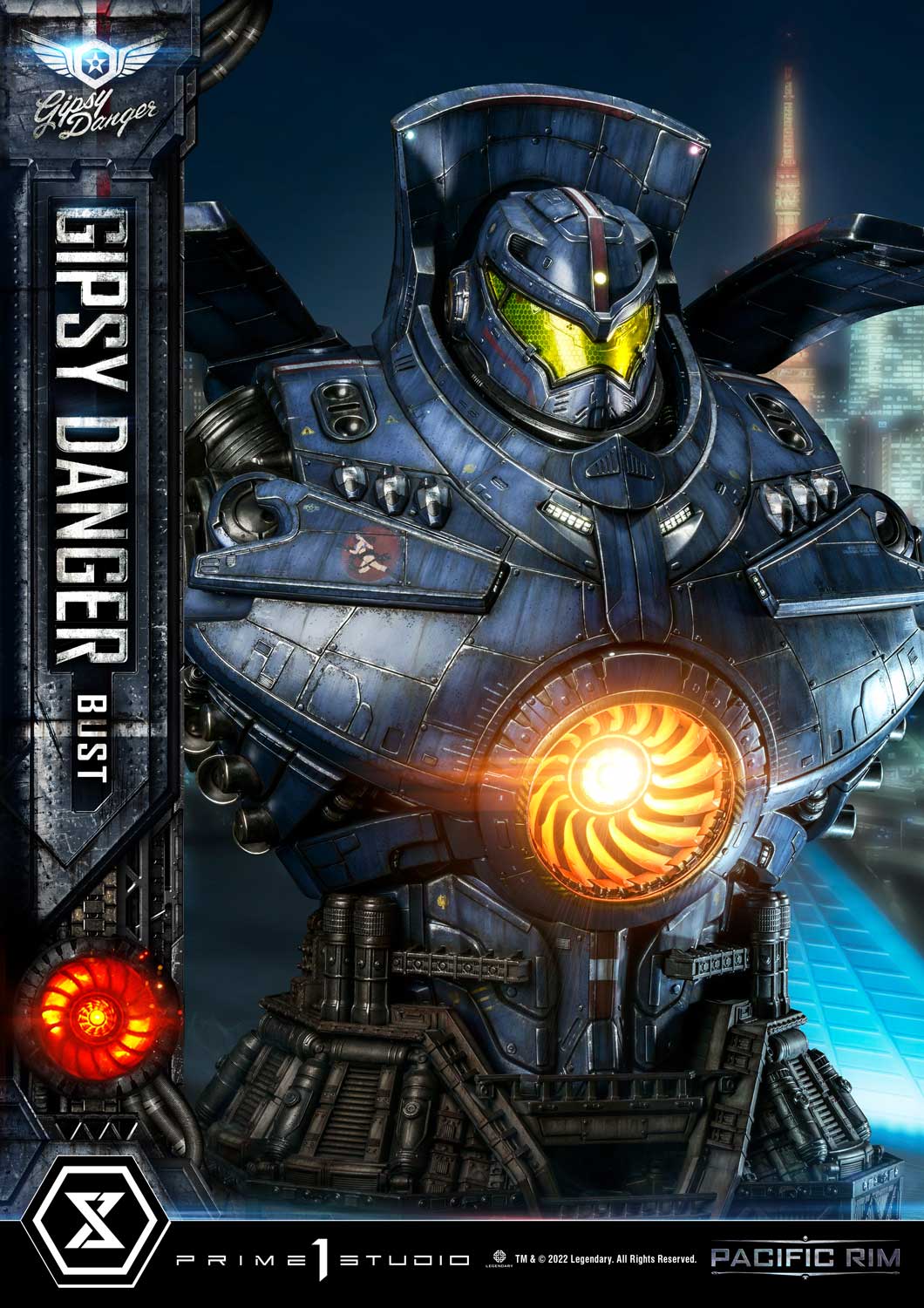 Pacific Rim Gipsy Danger Life - Size Bust Collectible Model