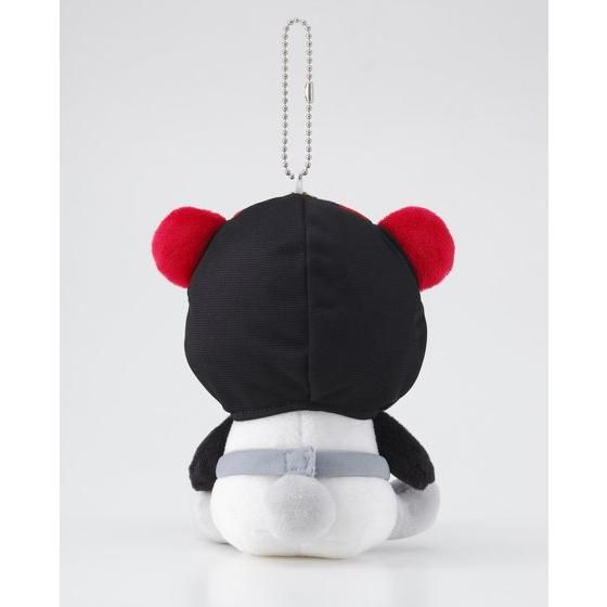 ROG Heisei Kamen Rider Panda - Inspired Plush Mascot Keychains for Collectors and Fans