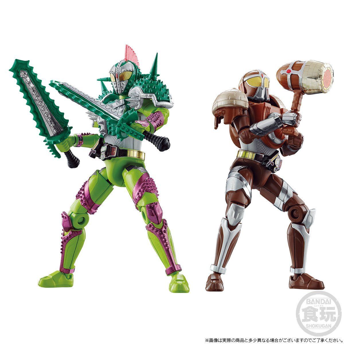 SODO Chronicle Kamen Rider Bravo and Gridon's Impressive Arms Set