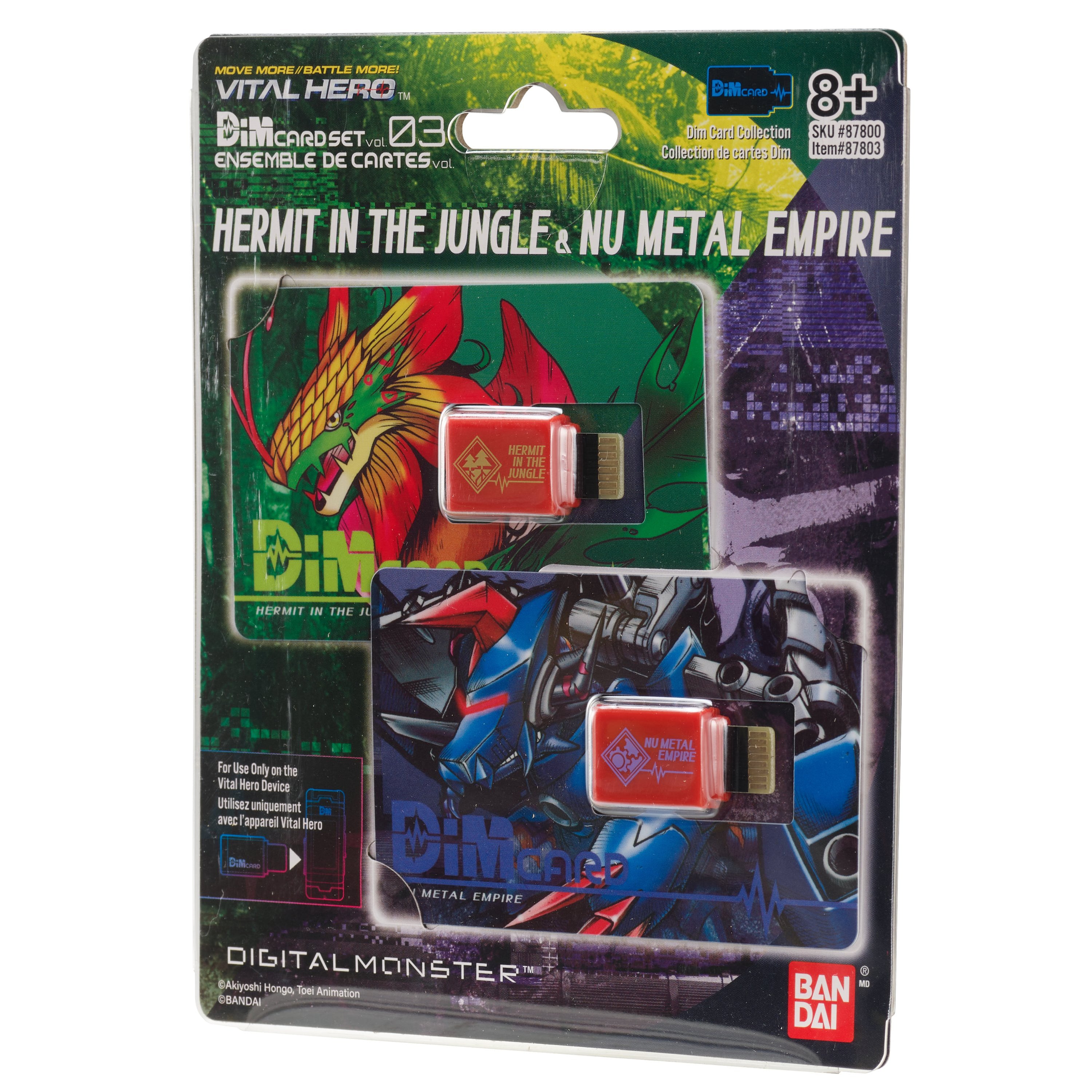 Vital Hero DIM Card Double Pack: Hermit in the Jungle & Nu Metal Empire