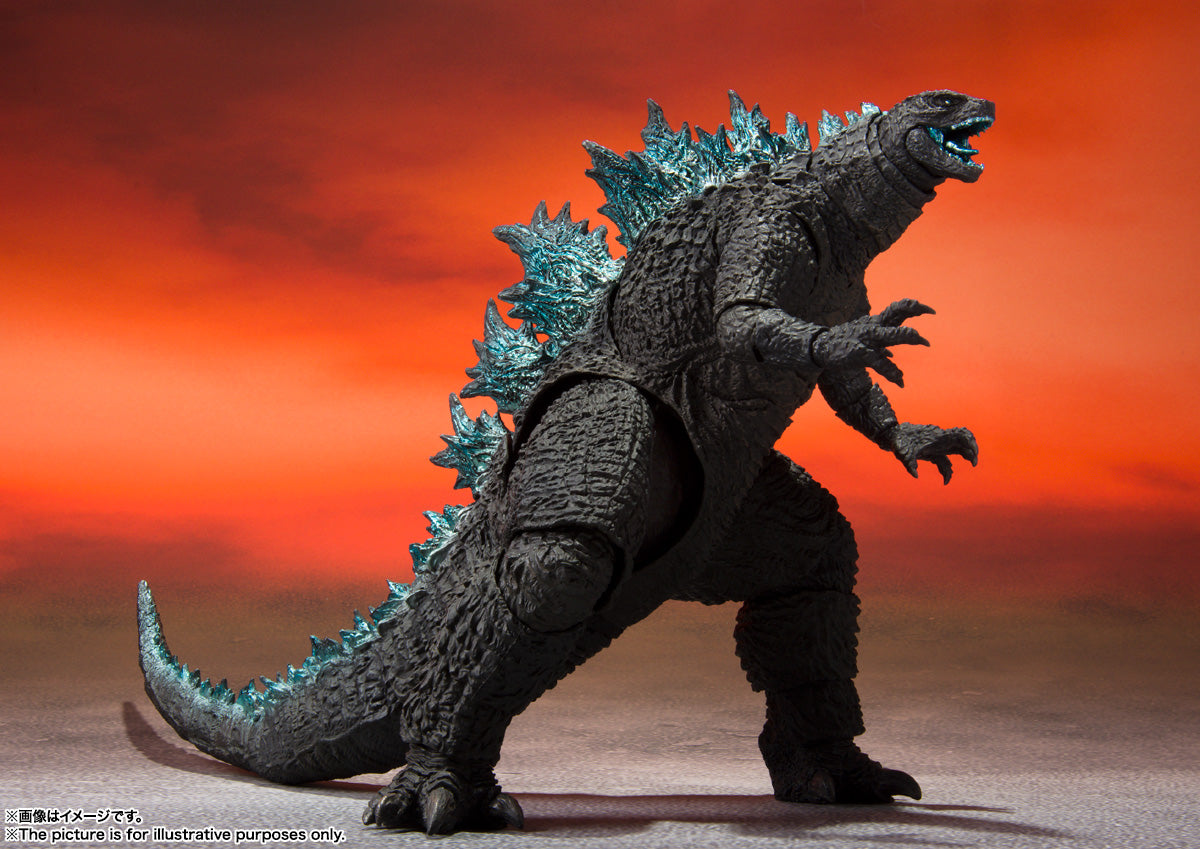 SH MonsterArts Collectible Figure - Godzilla from the 2021 Movie Godzilla VS Kong