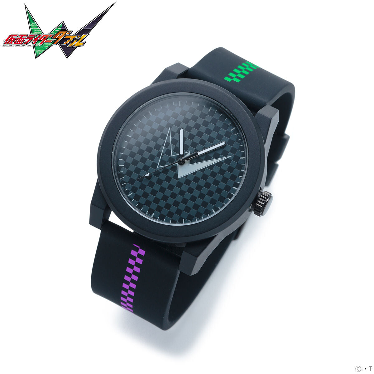 Kamen Rider W Style Collectible Wristwatch for Fans