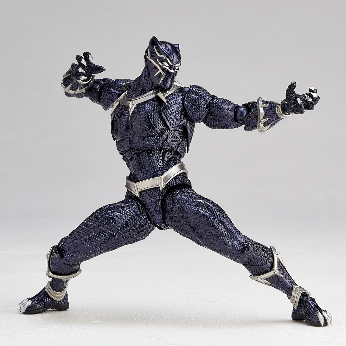 Kaiyodo's Stunning Amazing Yamaguchi 030 Black Panther Action Figure