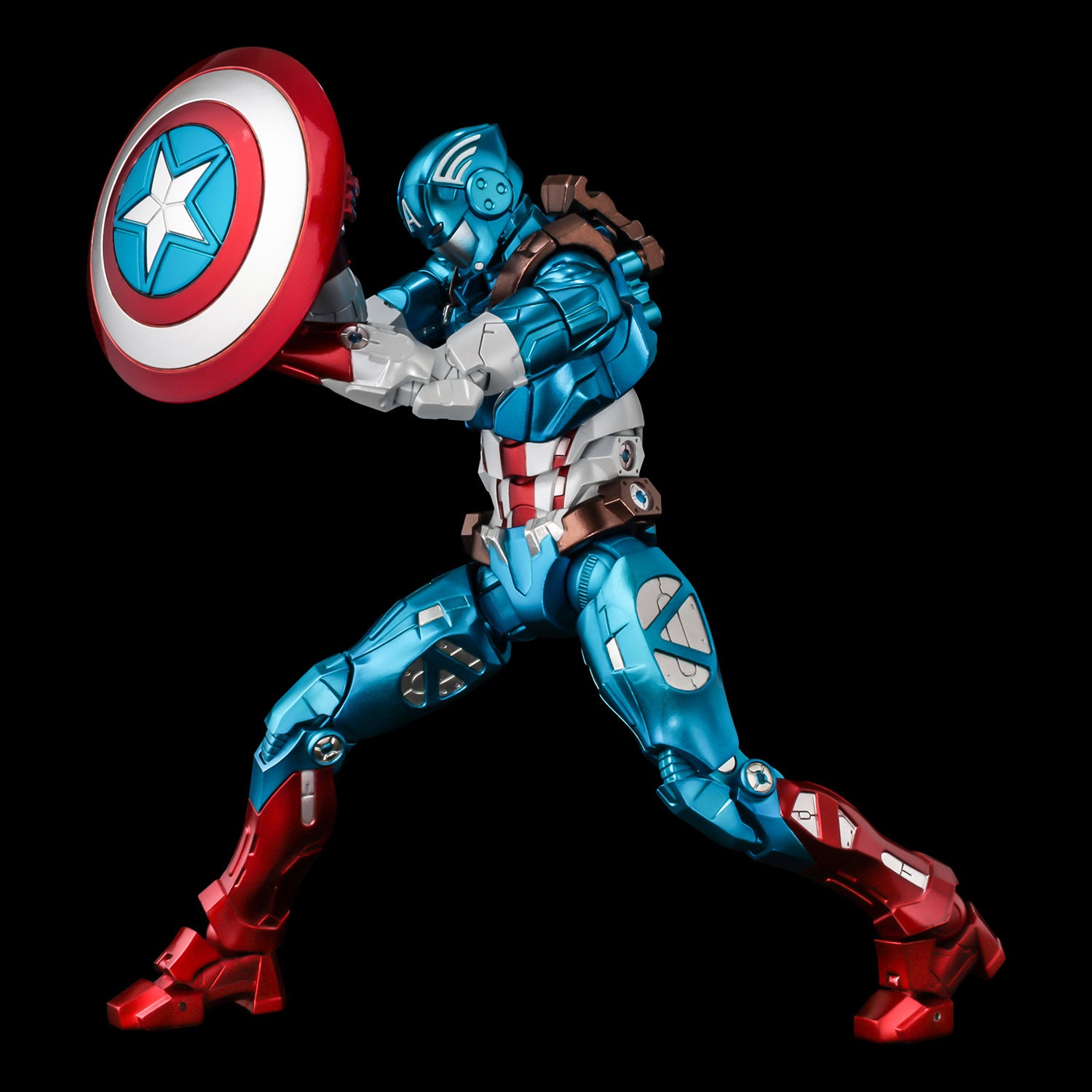 Captain America Collectible Fighting Armor Figurine