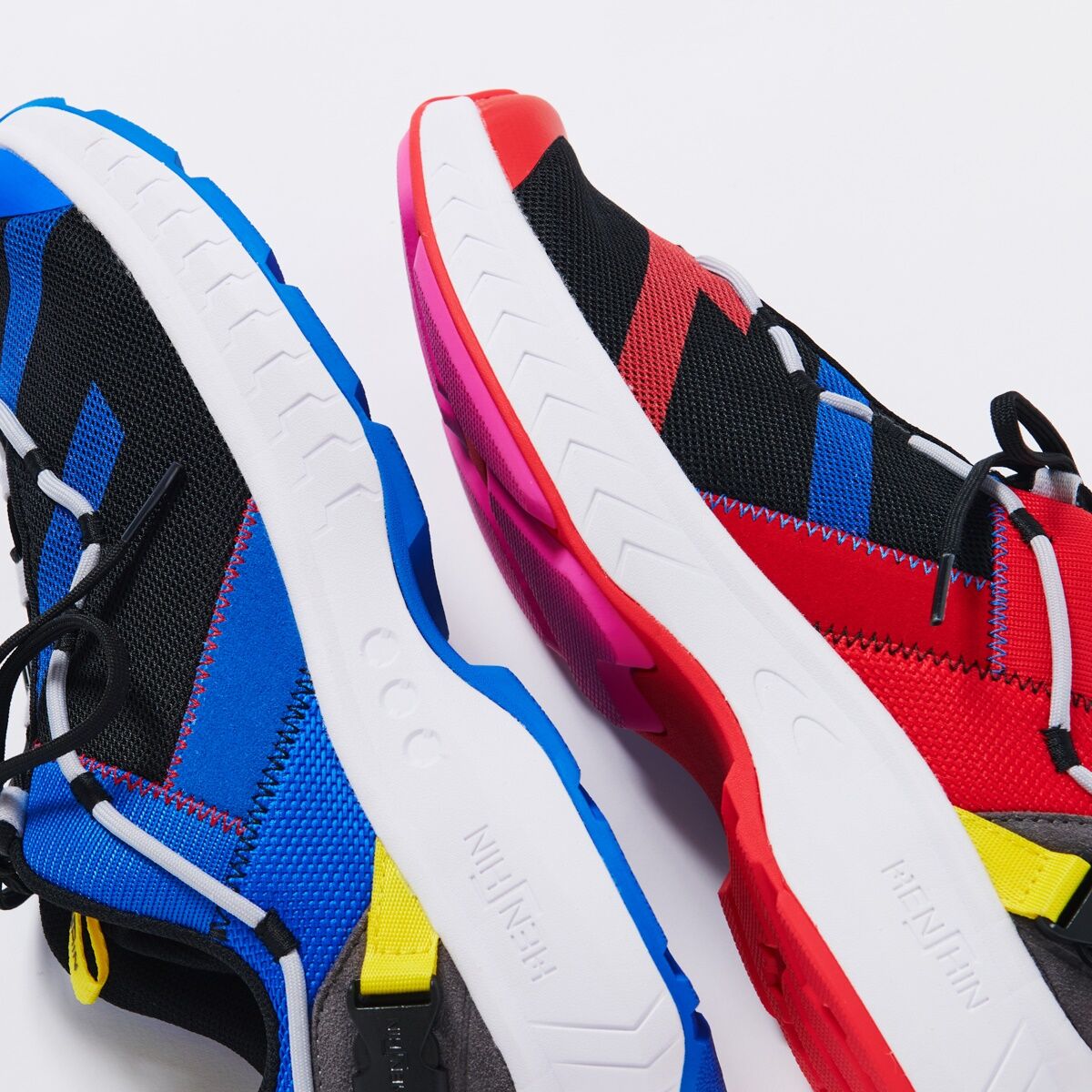 Kamen Rider Build Inspired Sneakers with Unique Henshin Design