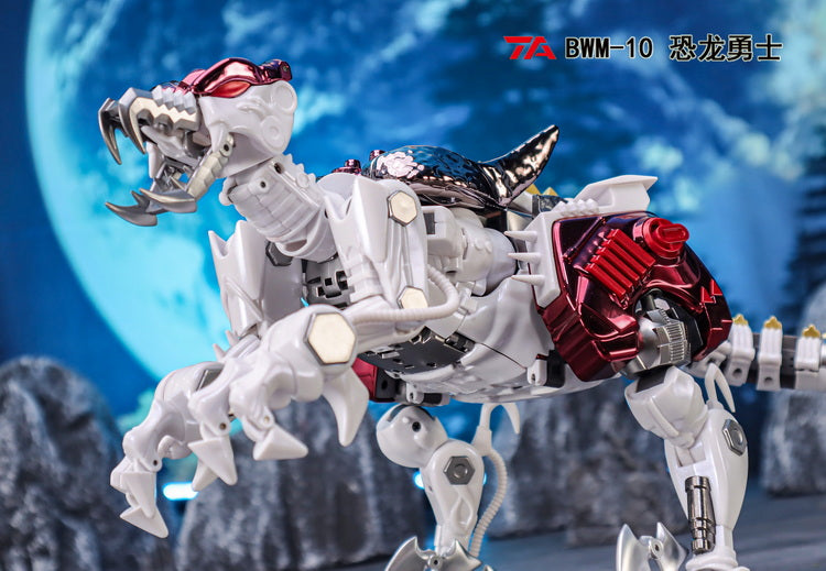 TransArt BWM - 10 Cool Metal Dinosaur Transforming to Bad - ass Robot