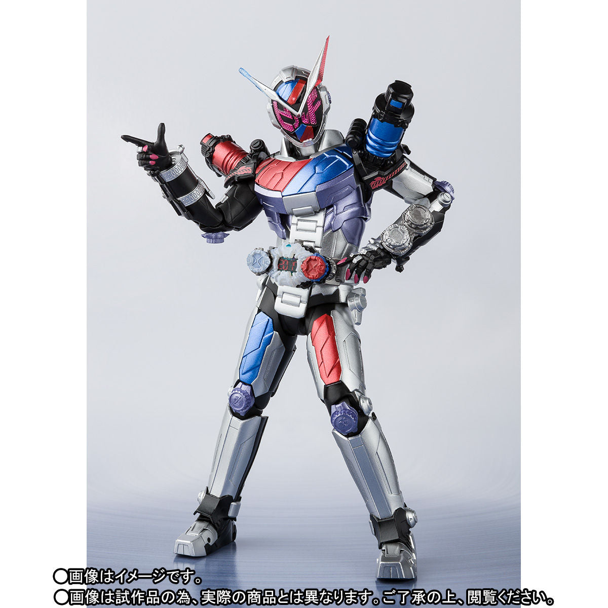SH Figuarts High - Quality Kamen Rider Zi - O in Build Armor Version