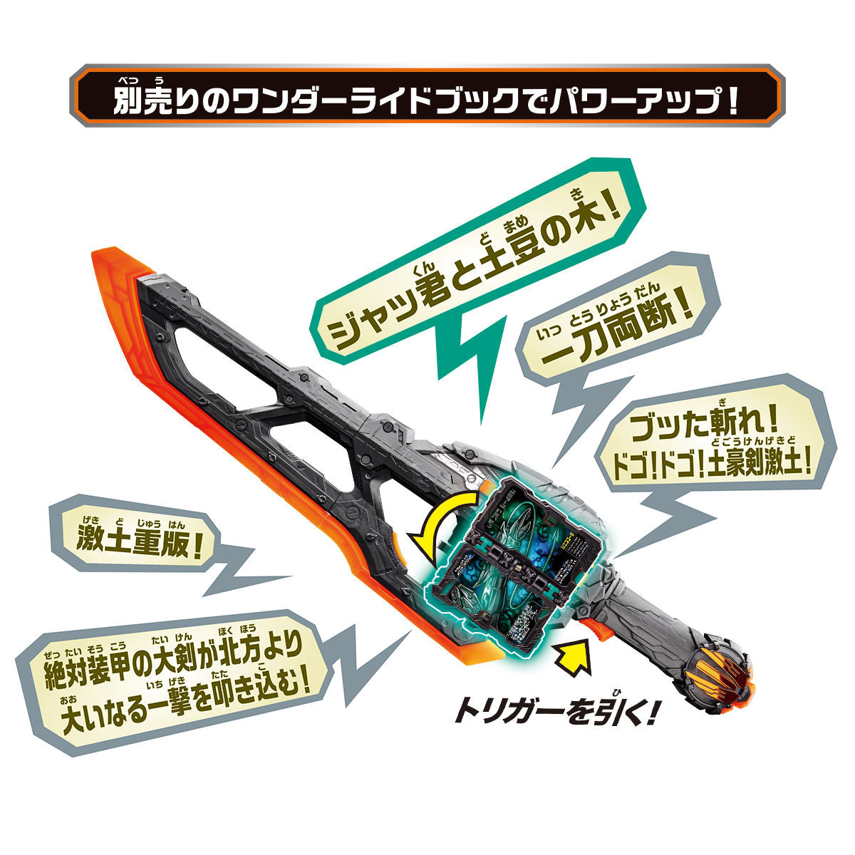 DX Dogouken Gekido and Genbu Shinwa Wonder Ride Book - Exclusive Toy for Collectors