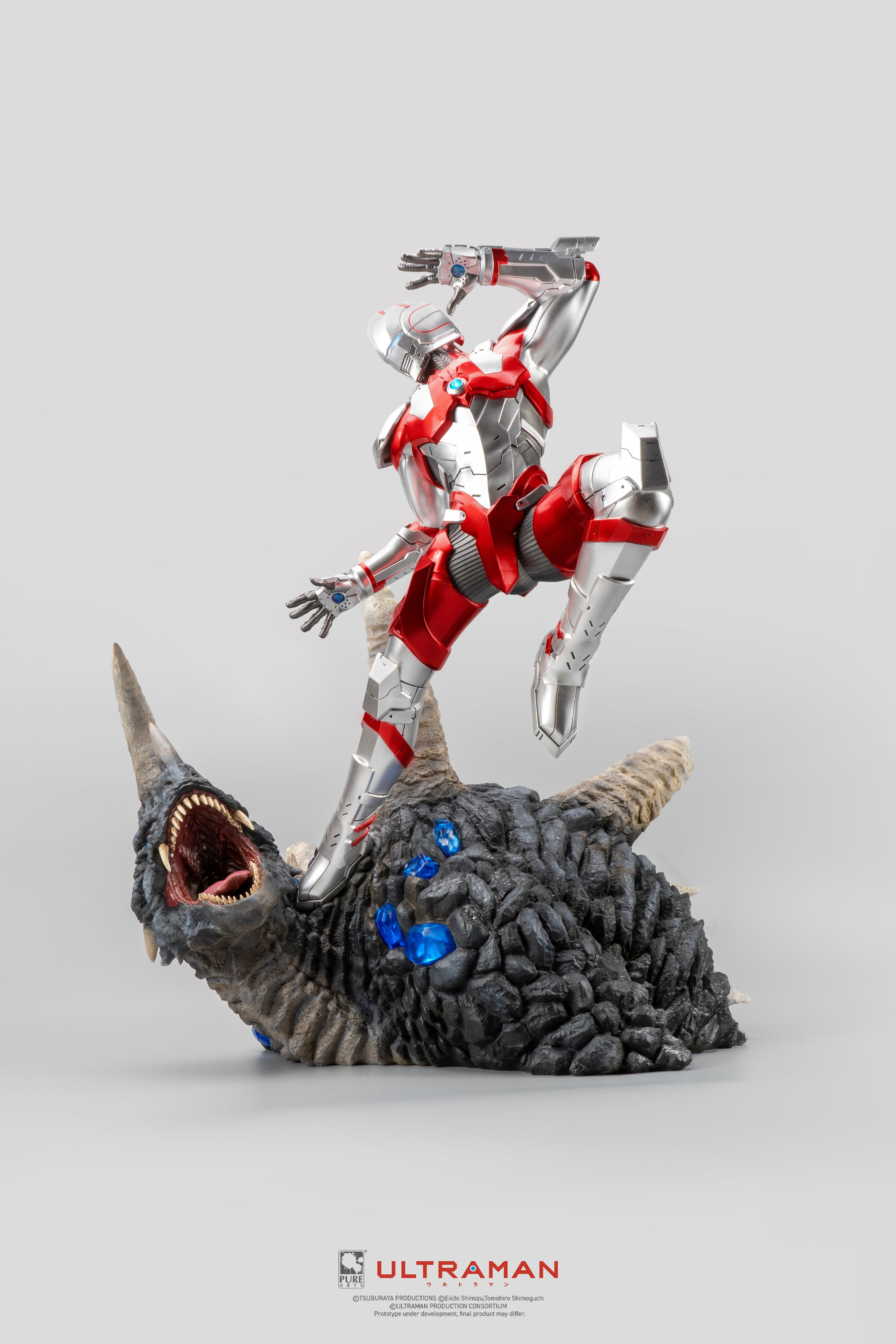 High - Quality 1/4 Scale Standard Edition Ultraman vs Black King Battle Statue