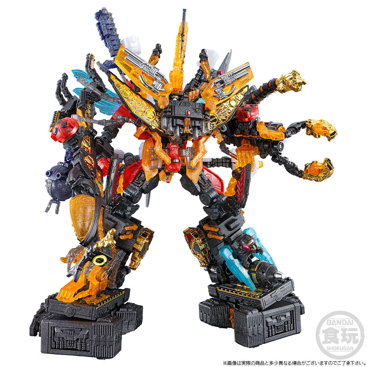 Translucent Minipla God Kingohger Set with Metallic Flakes
