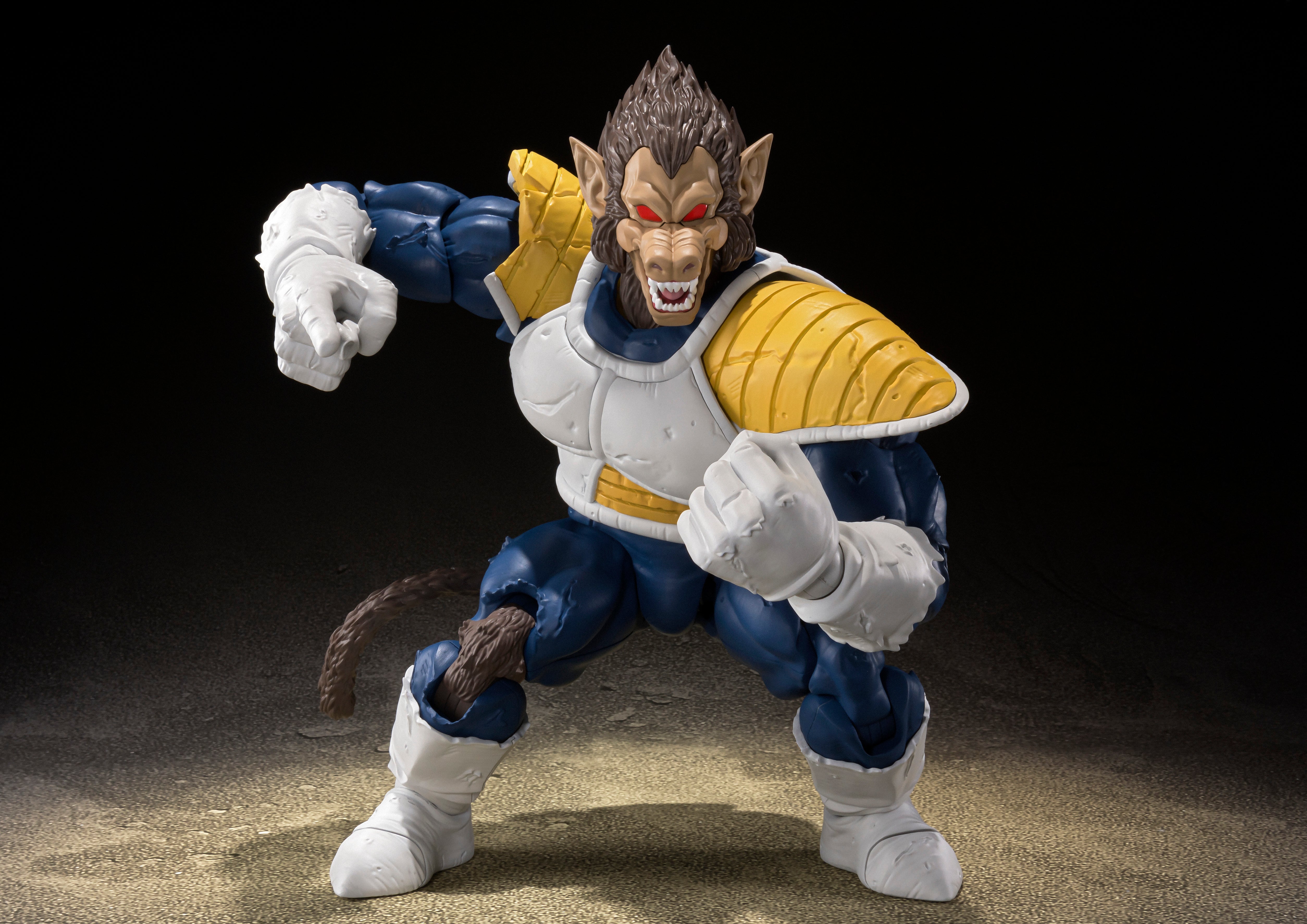 S.H. Figuarts Poseable Great Ape Vegeta Figure