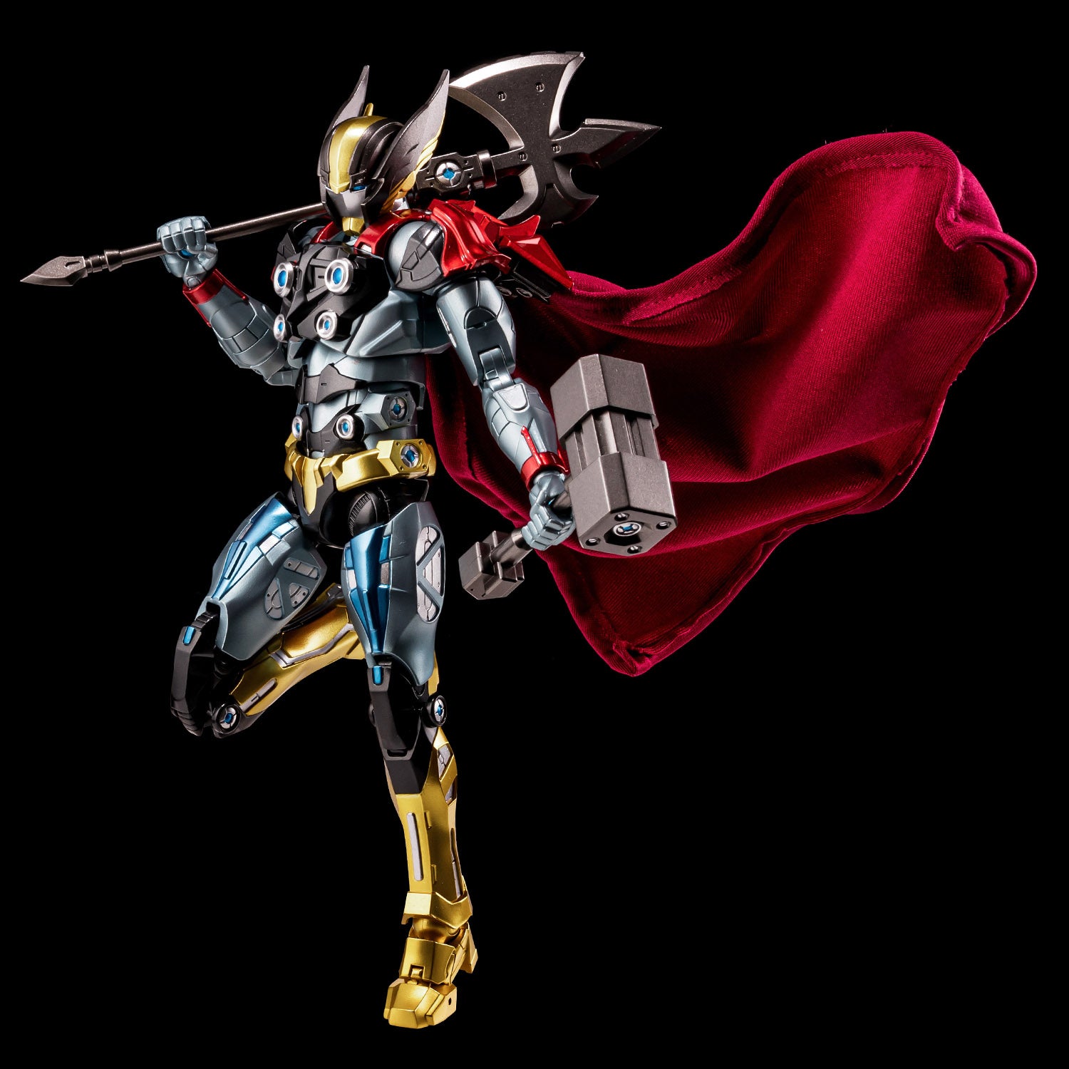 Powerful Fighting Armor of Thor with High - Tech Weapons