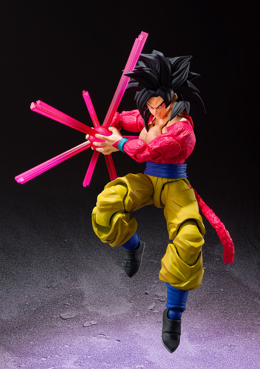 SH Figuarts Super Saiyan 4 Son Goku from Dragon Ball GT - High - Quality Collectible