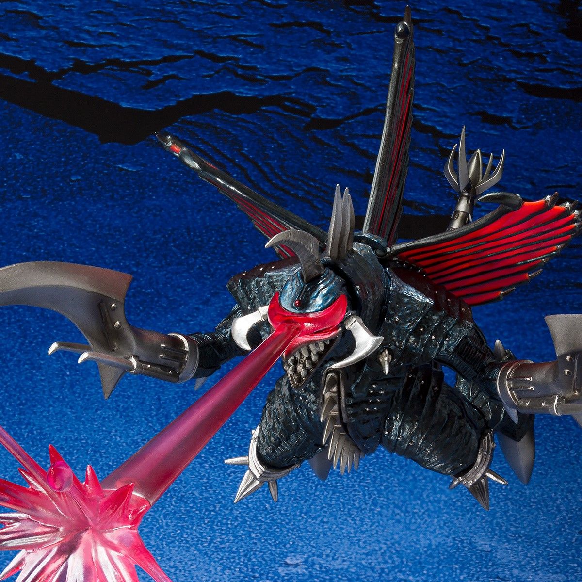 SH MonsterArts 2004 Great Decisive Battle Version Gigan - Godzilla Monster Wars Figure