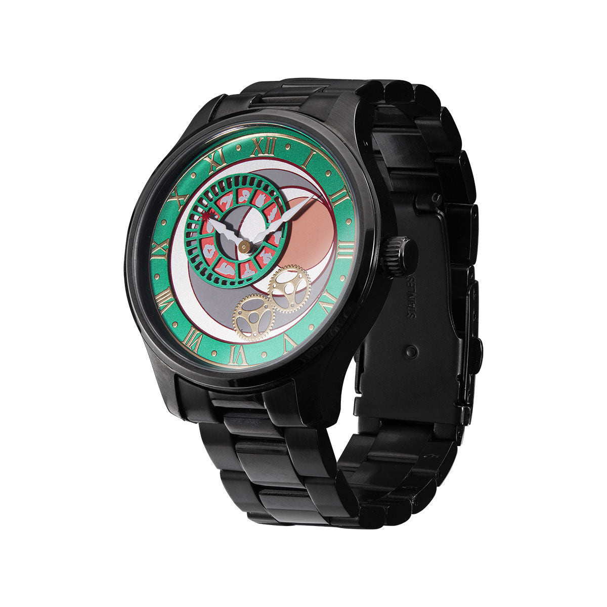 Pre - order Kamen Rider Cronus Inspired Stainless Steel Wristwatch