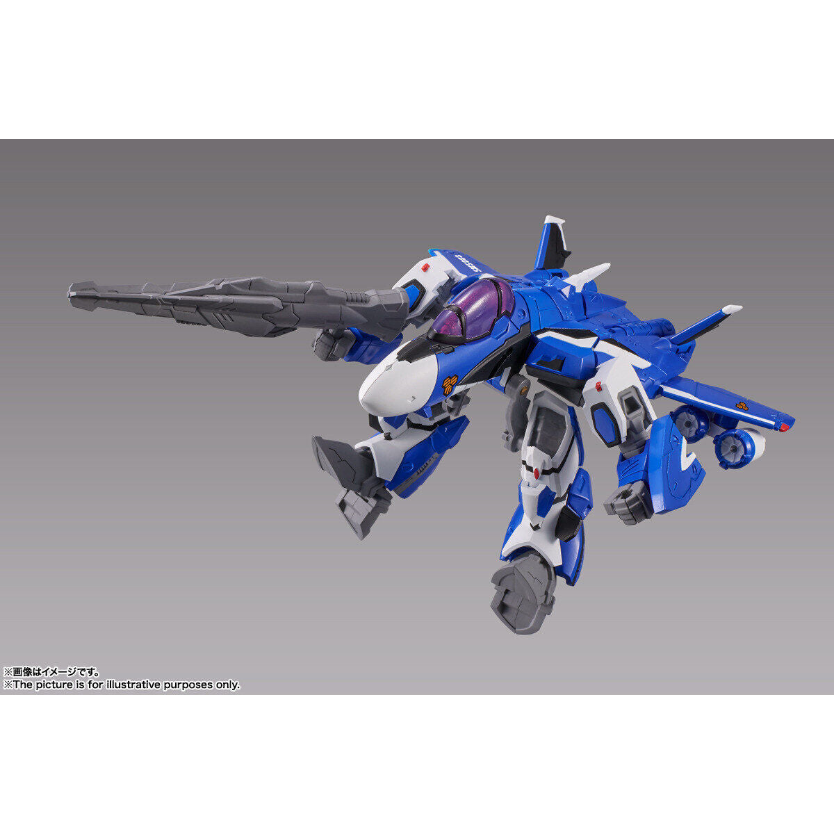 Collectible Macross Frontier Tiny Session VF - 25G Messiah Valkyrie (Used by Michael) with Ranka Lee Figure Set