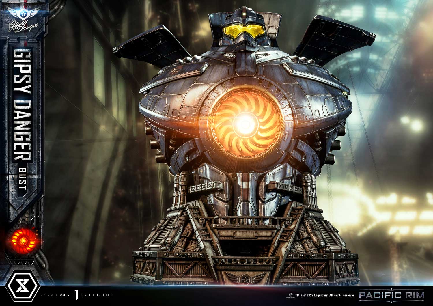 Pacific Rim Gipsy Danger Life - Size Bust Collectible Model