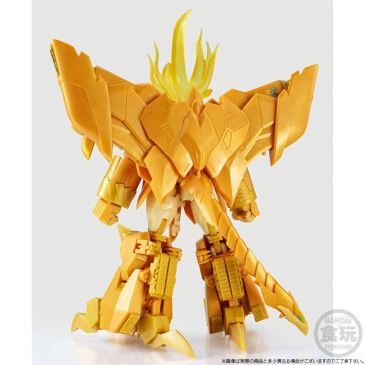 Final GaoGaiGar Golden Special Edition Toy - The Last Brave King with Glittering Clear Parts