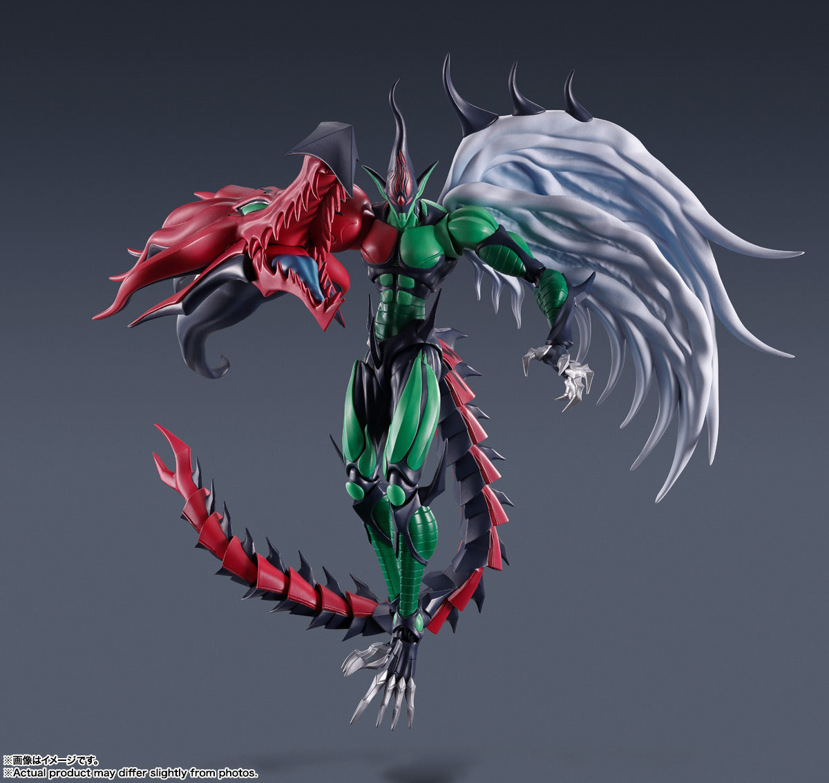 Bandai's S.H. MonsterArts Collectible Action Figure - Elemental HERO Flame Wingman