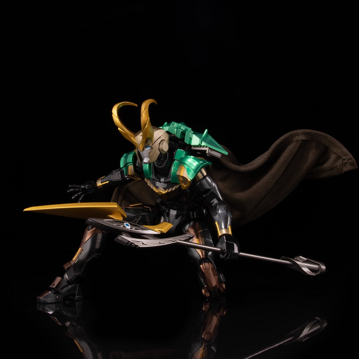 Marvel's Loki in Stunning Fighting Armor for Epic Battles