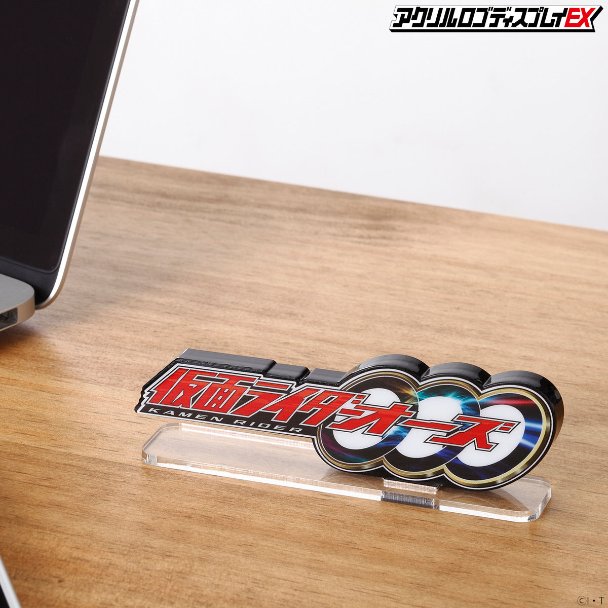 High - Quality Acrylic Display Stand for Kamen Rider OOO Logo