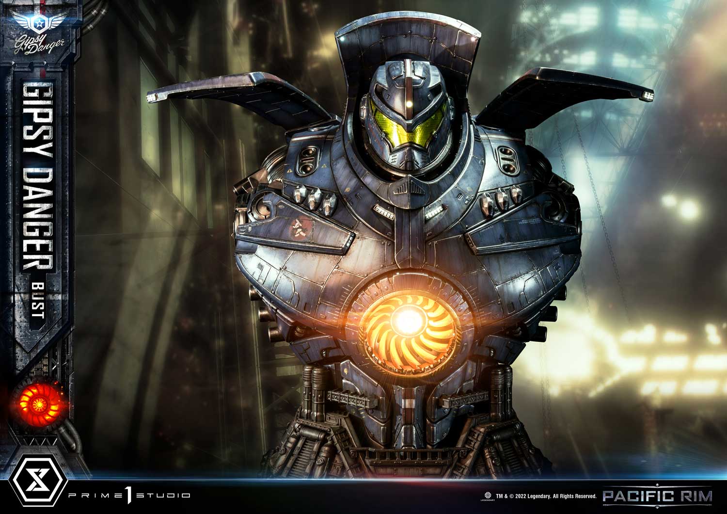 Pacific Rim Gipsy Danger Life - Size Bust Collectible Model