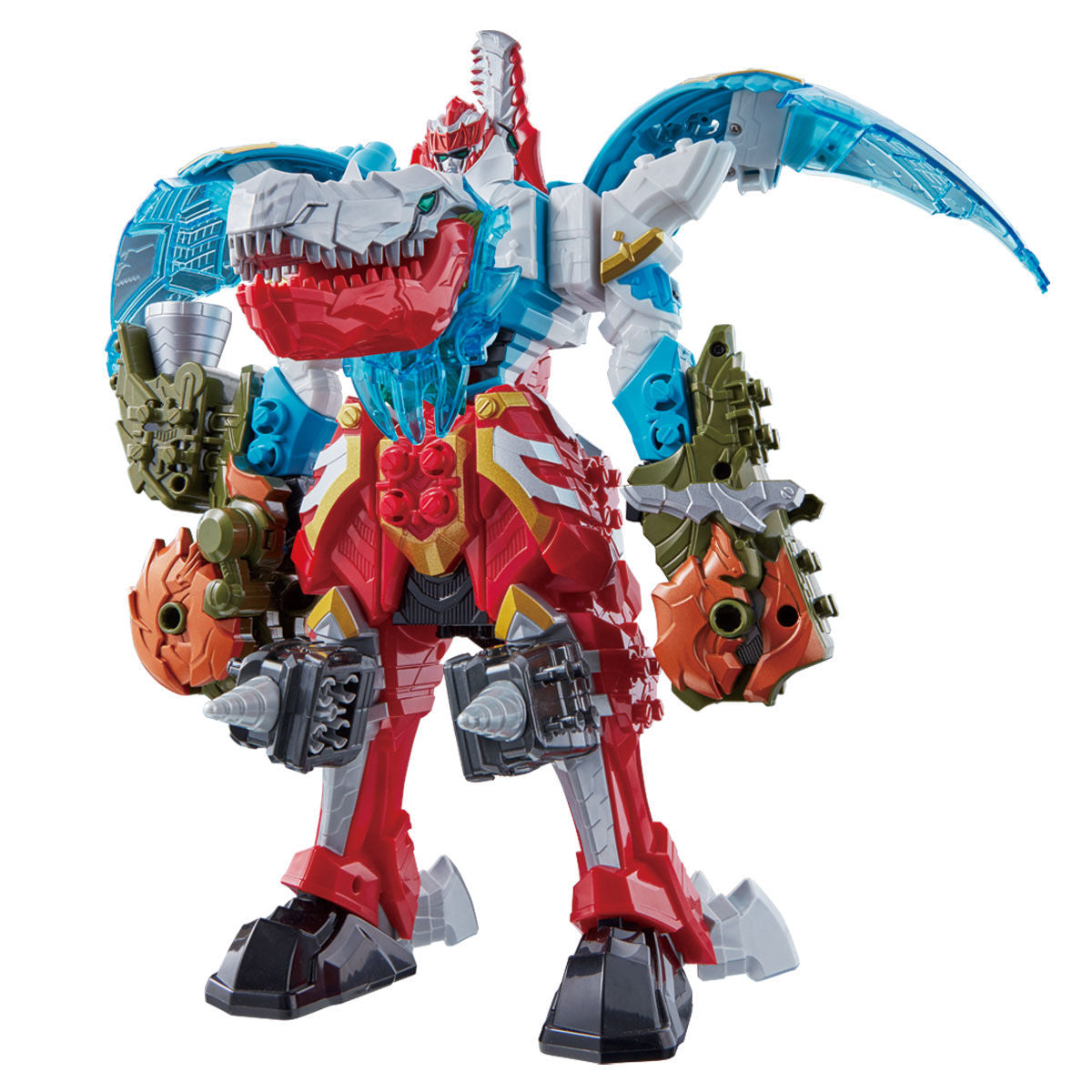 DX YokuRyuOh: A Transformable Robot Toy Combining with Other Models
