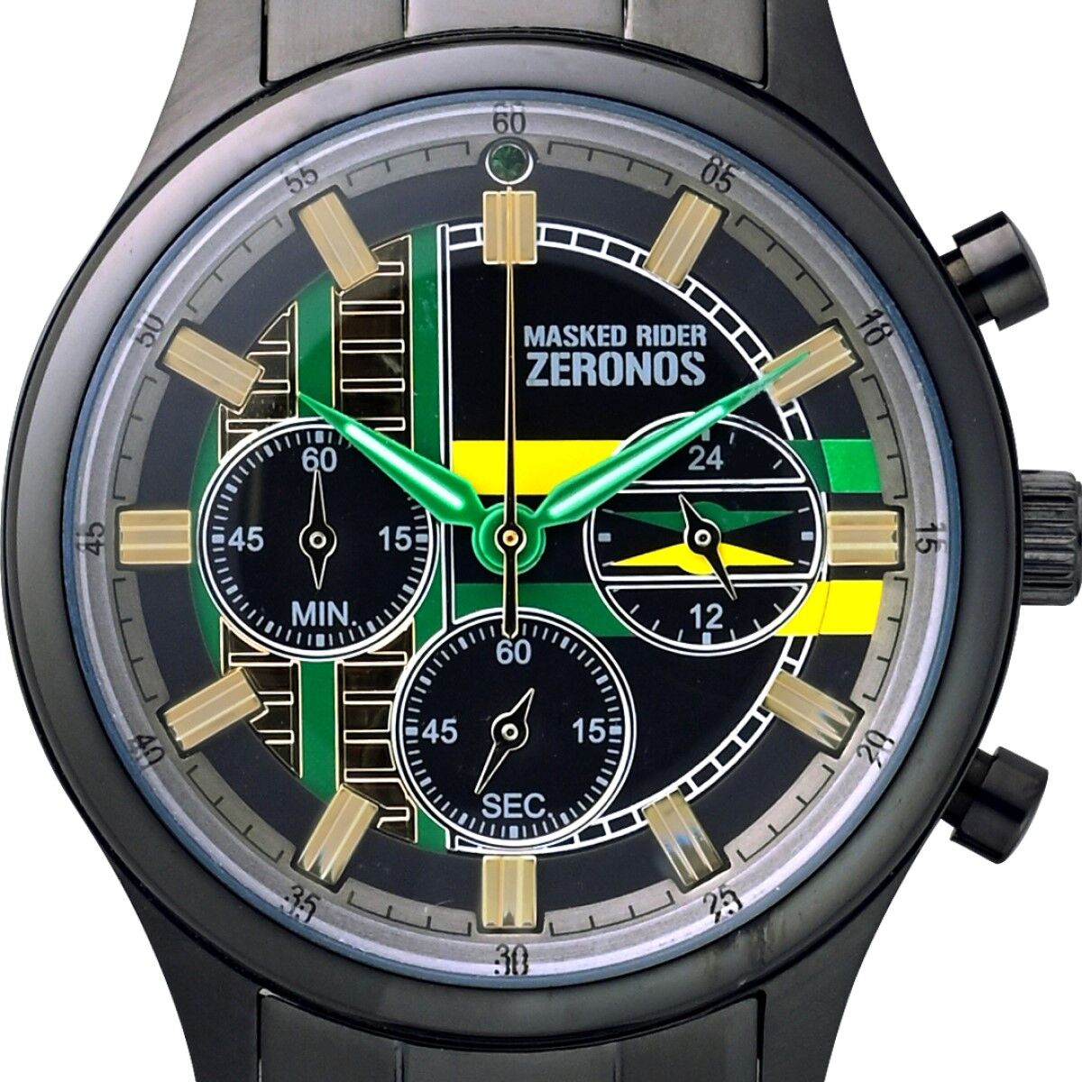 Stylish Stainless Steel Kamen Rider Den-O and Zeronos Inspired Watches