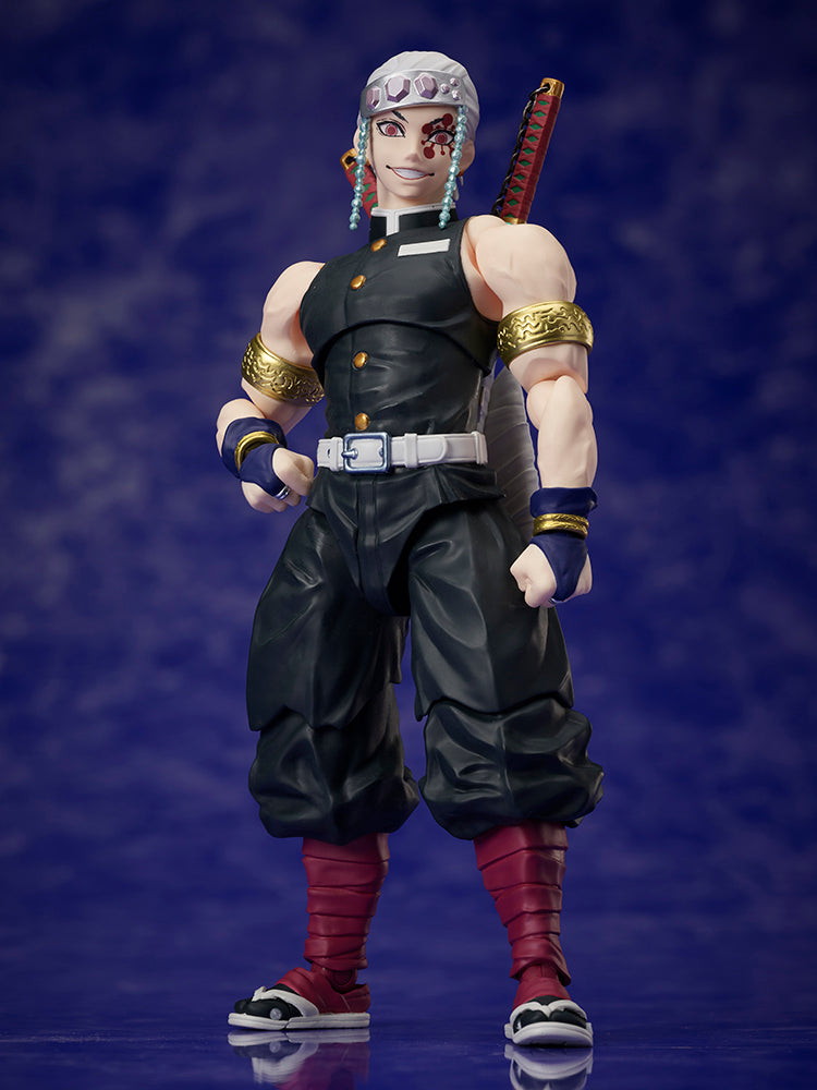 Aniplex+ BUZZmod 1/12 Scale Tengen Uzui Dynamic Action Figure