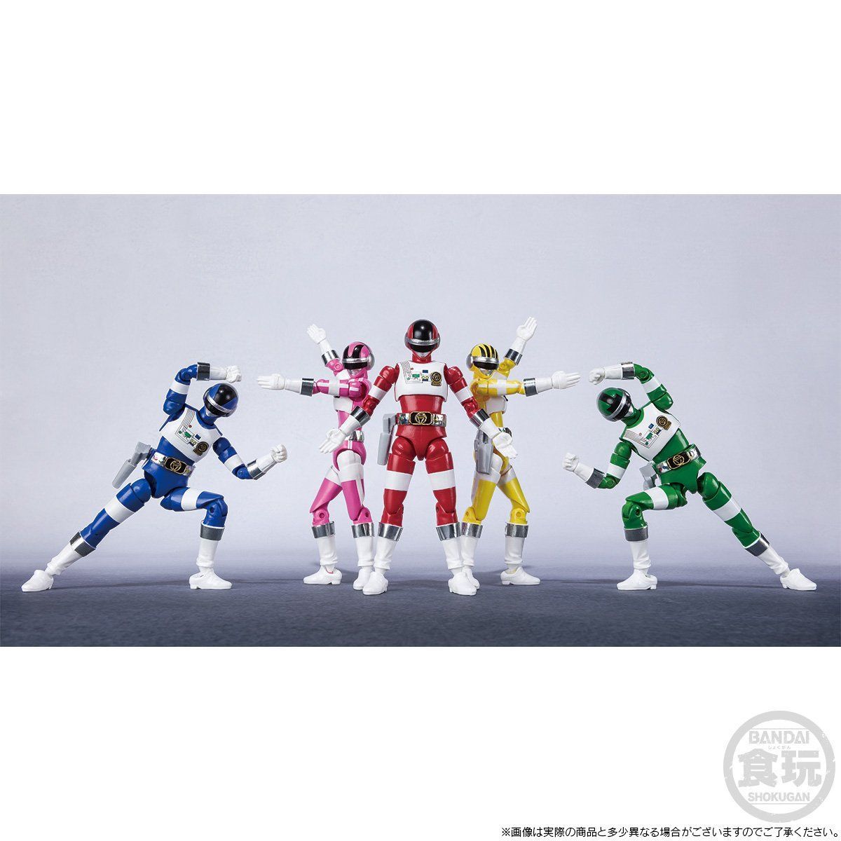 SHODO Super Biological Man Team Action Figures Set
