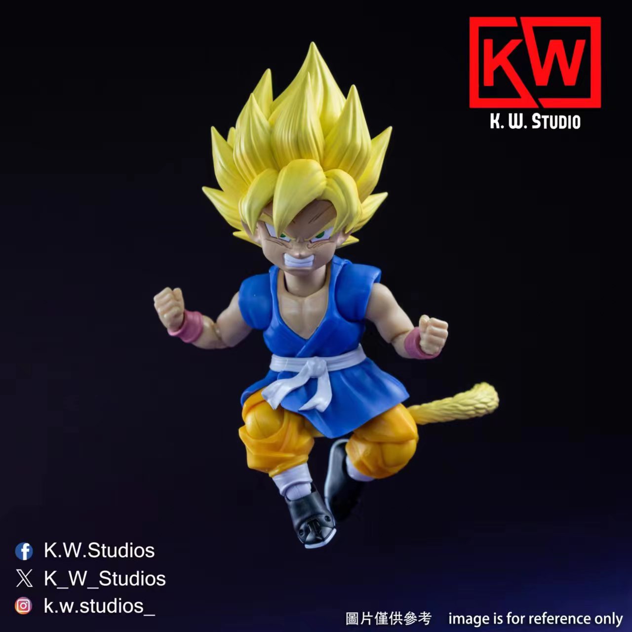 KW Studio KW003 Super Ape Levels 1 and 2 Headset - Optional Upgrade Parts for SH Figuarts Son Goku GT