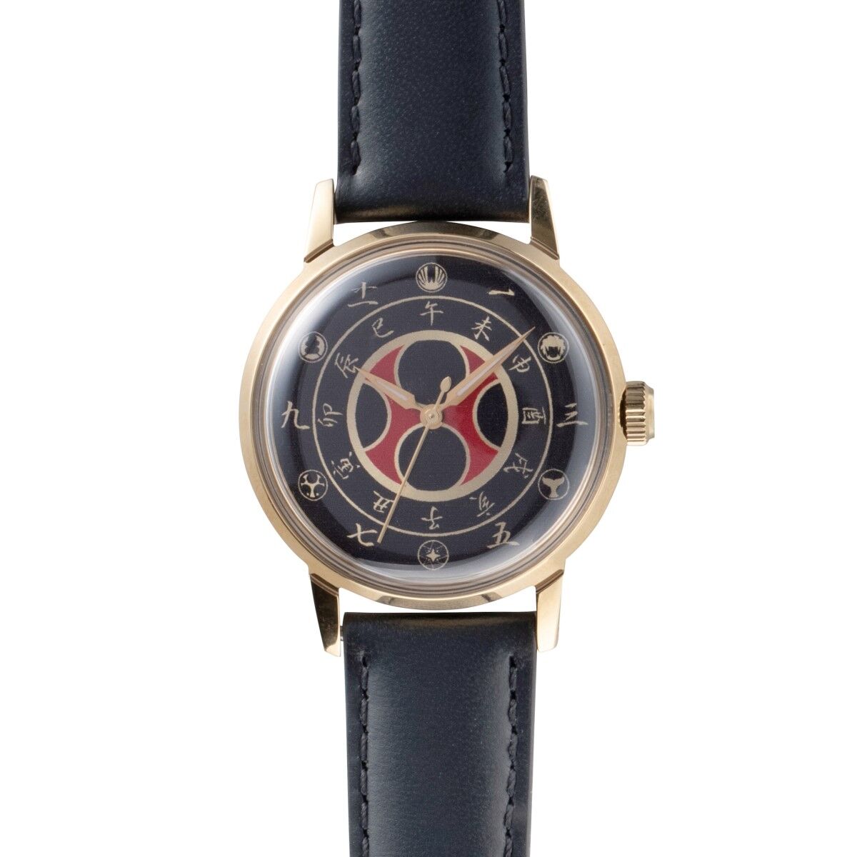 Hurricaneger Leather Strap Water-Resistant Wristwatch for Everyday Use