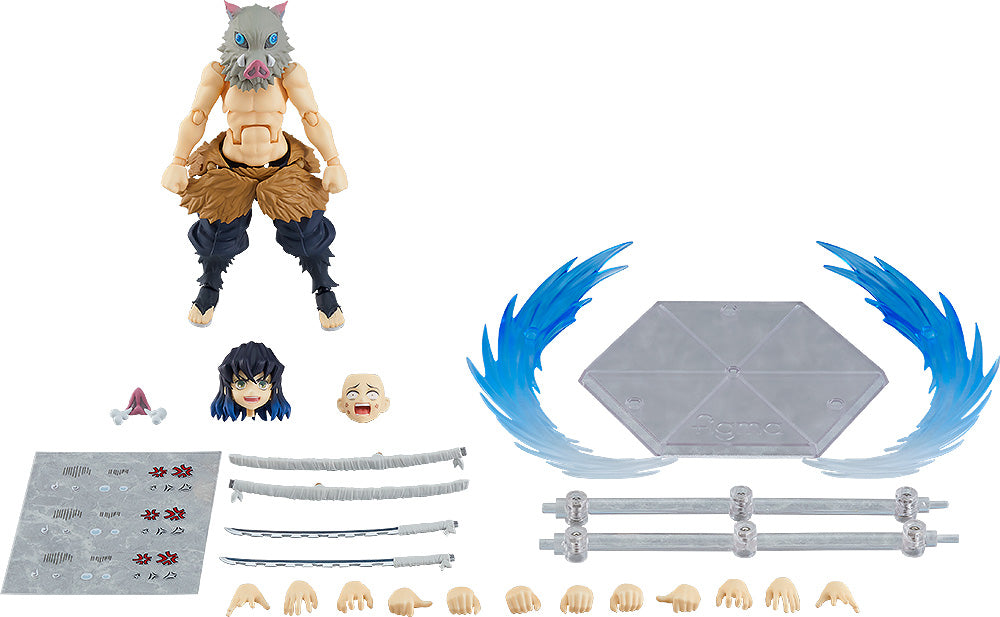 DX Inosuke Hashibira Demon Slayer Action Figure Figma Collectible