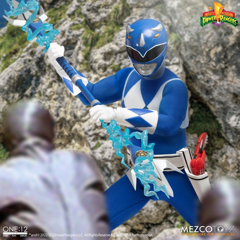 Mezco One:12 Collective Premium Mighty Morphin Power Rangers Deluxe Boxed Figure Set
