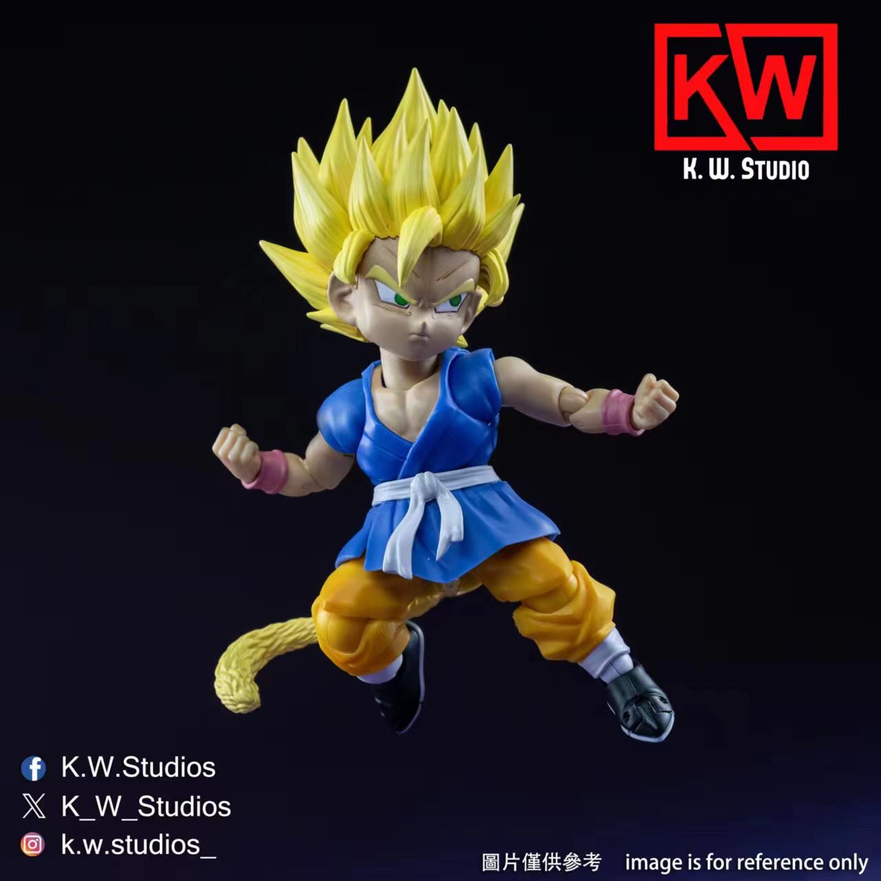 KW Studio KW003 Super Ape Levels 1 and 2 Headset - Optional Upgrade Parts for SH Figuarts Son Goku GT