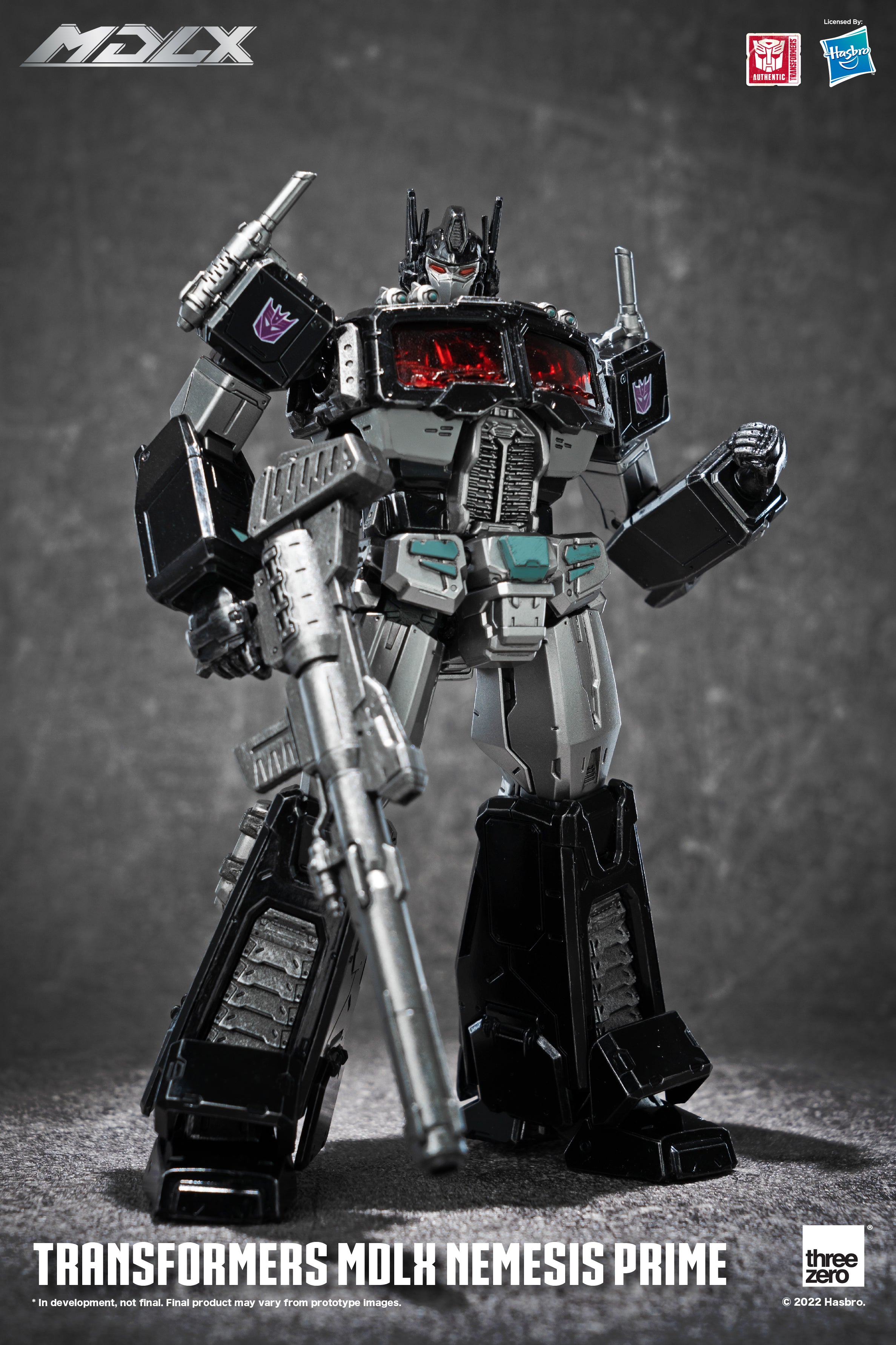 Threezero MDLX Series - 7-Inch Tall Transformers Nemesis Prime Figure