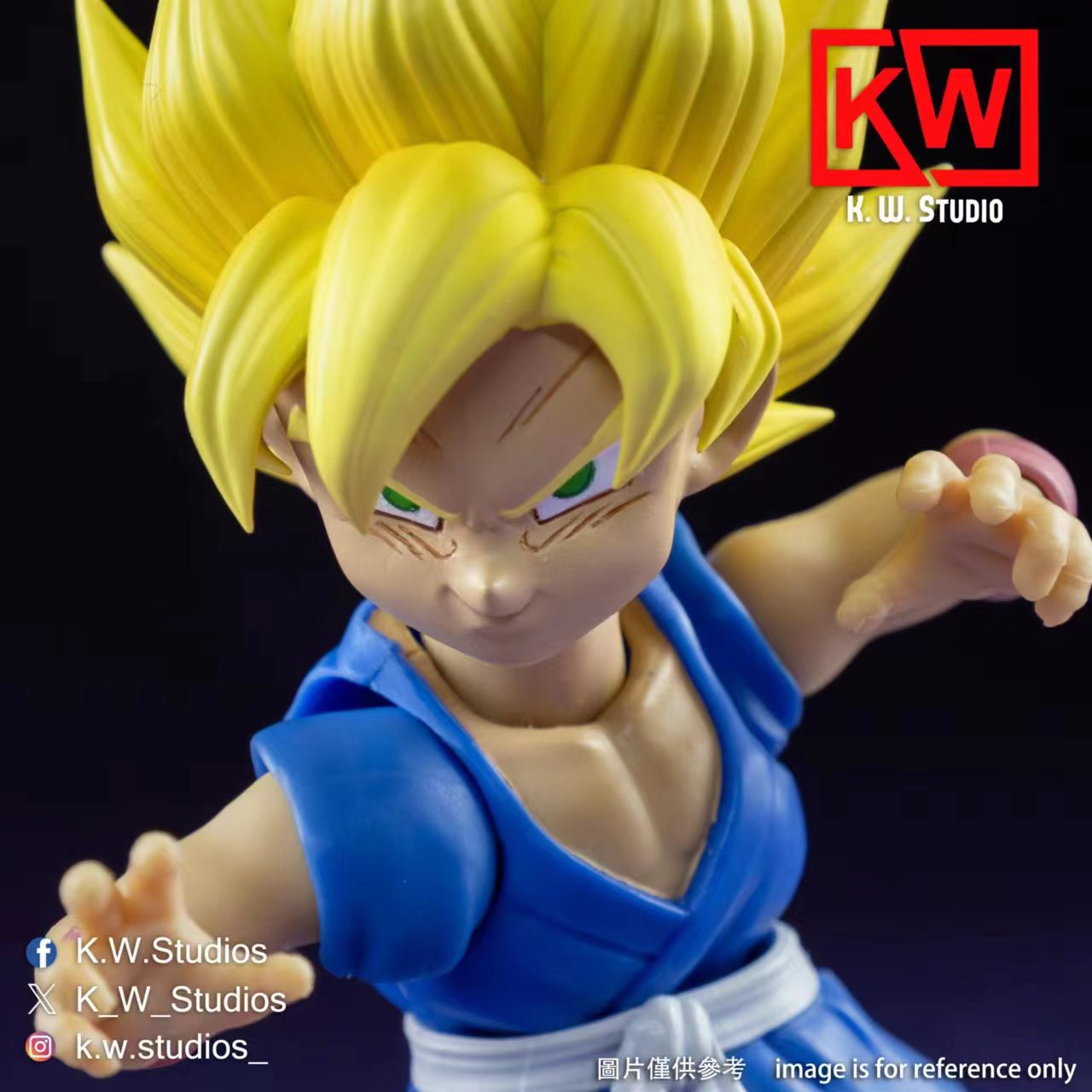 KW Studio KW003 Super Ape Levels 1 and 2 Headset - Optional Upgrade Parts for SH Figuarts Son Goku GT