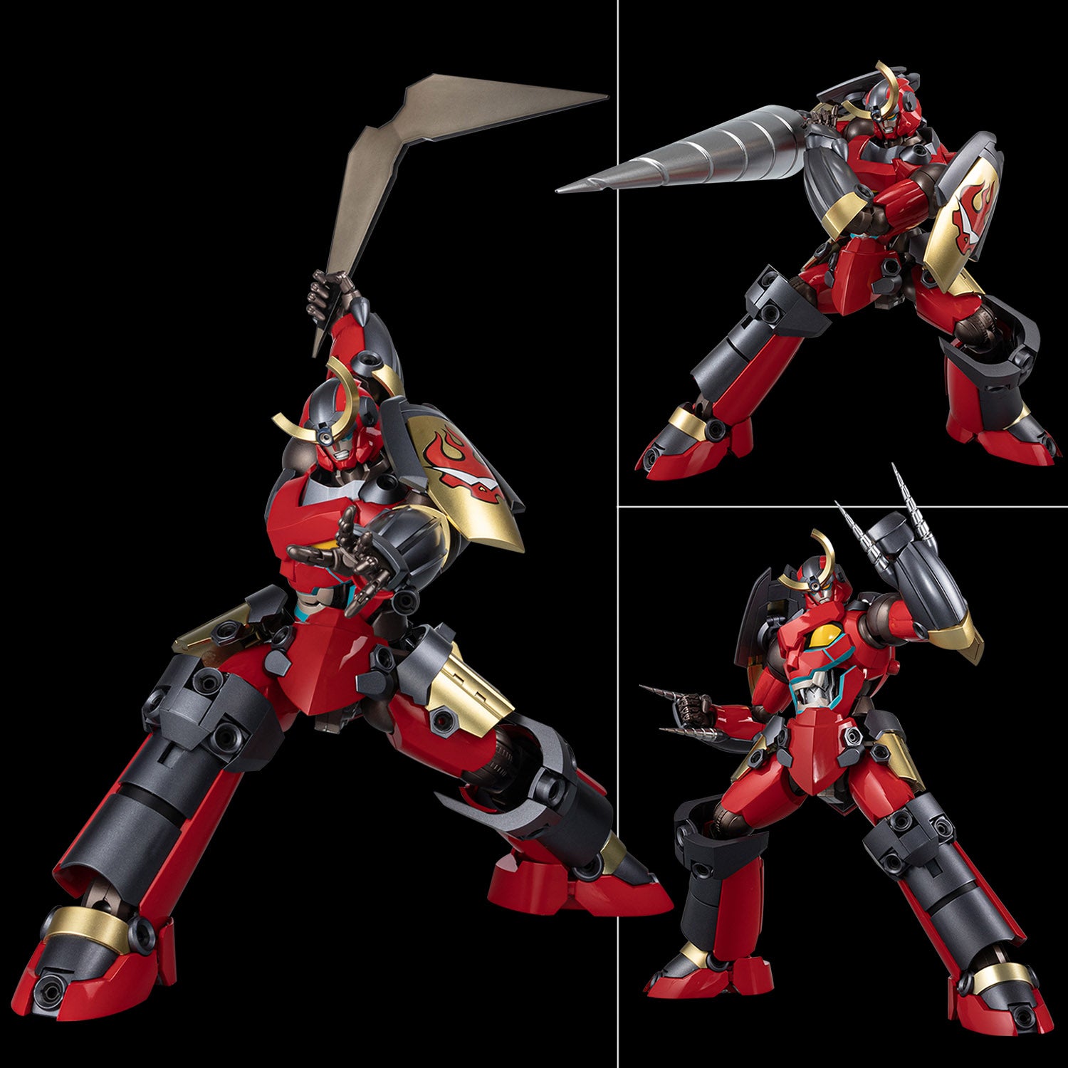 Transformable and Combinable Riobot Anime Figure - Gurren Lagann (Combine Version)