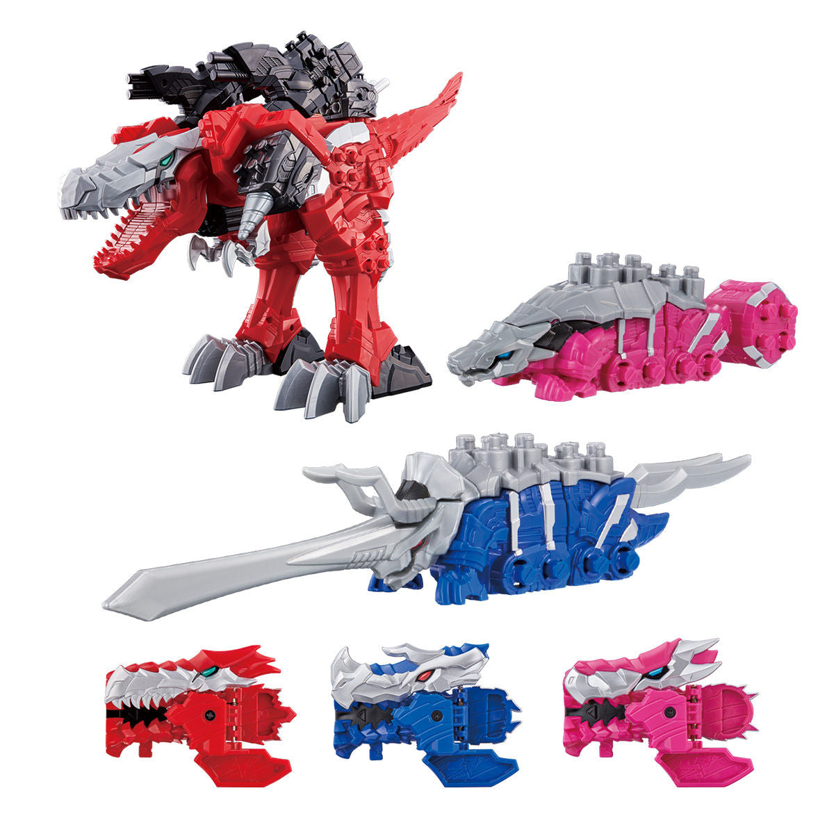 DX 3 Knights Set: KishiRyuOh, TriKen, and Akyloze Combo
