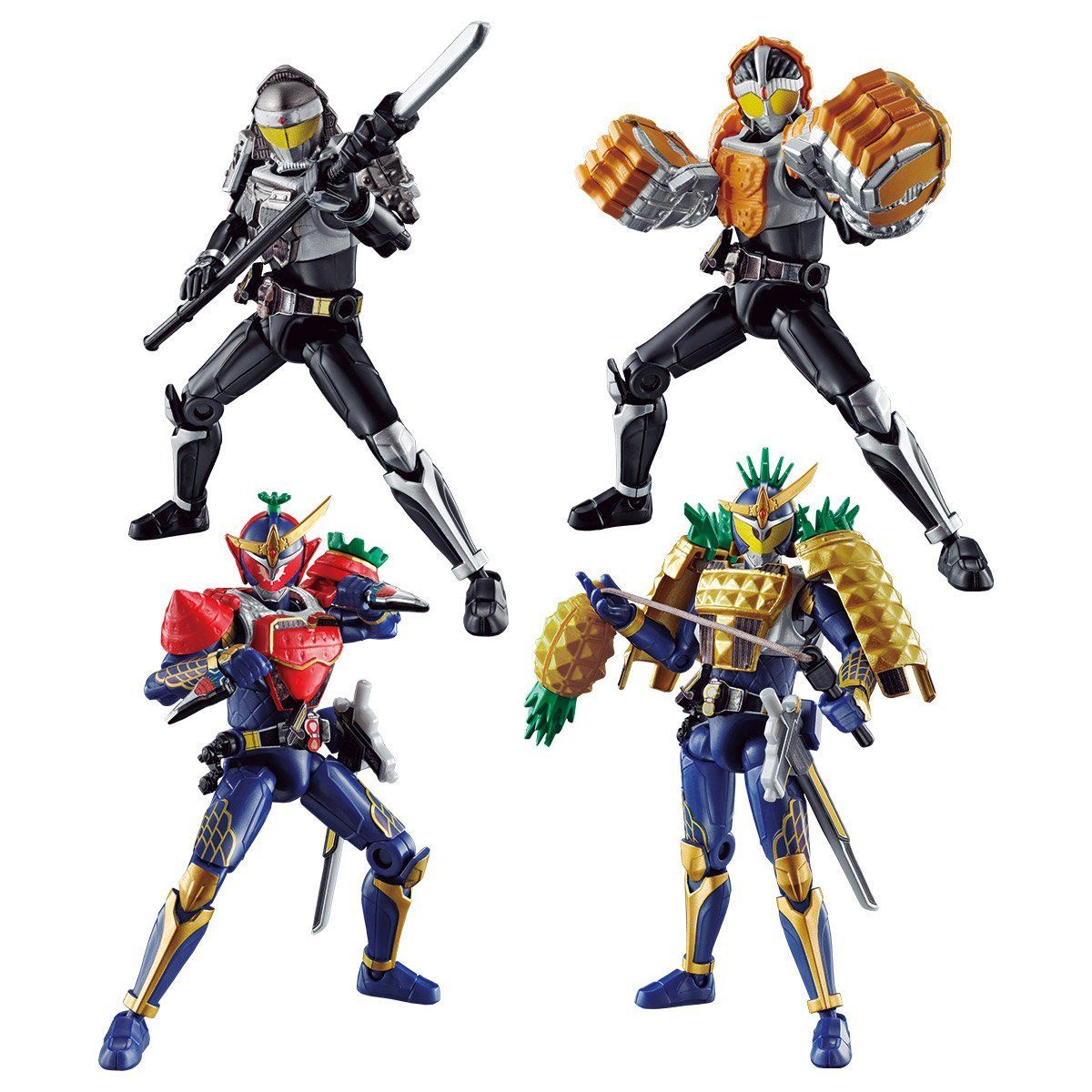 SODO Chronicle Action Figure Set Featuring Kamen Rider Kurokage and Knuckle Arms