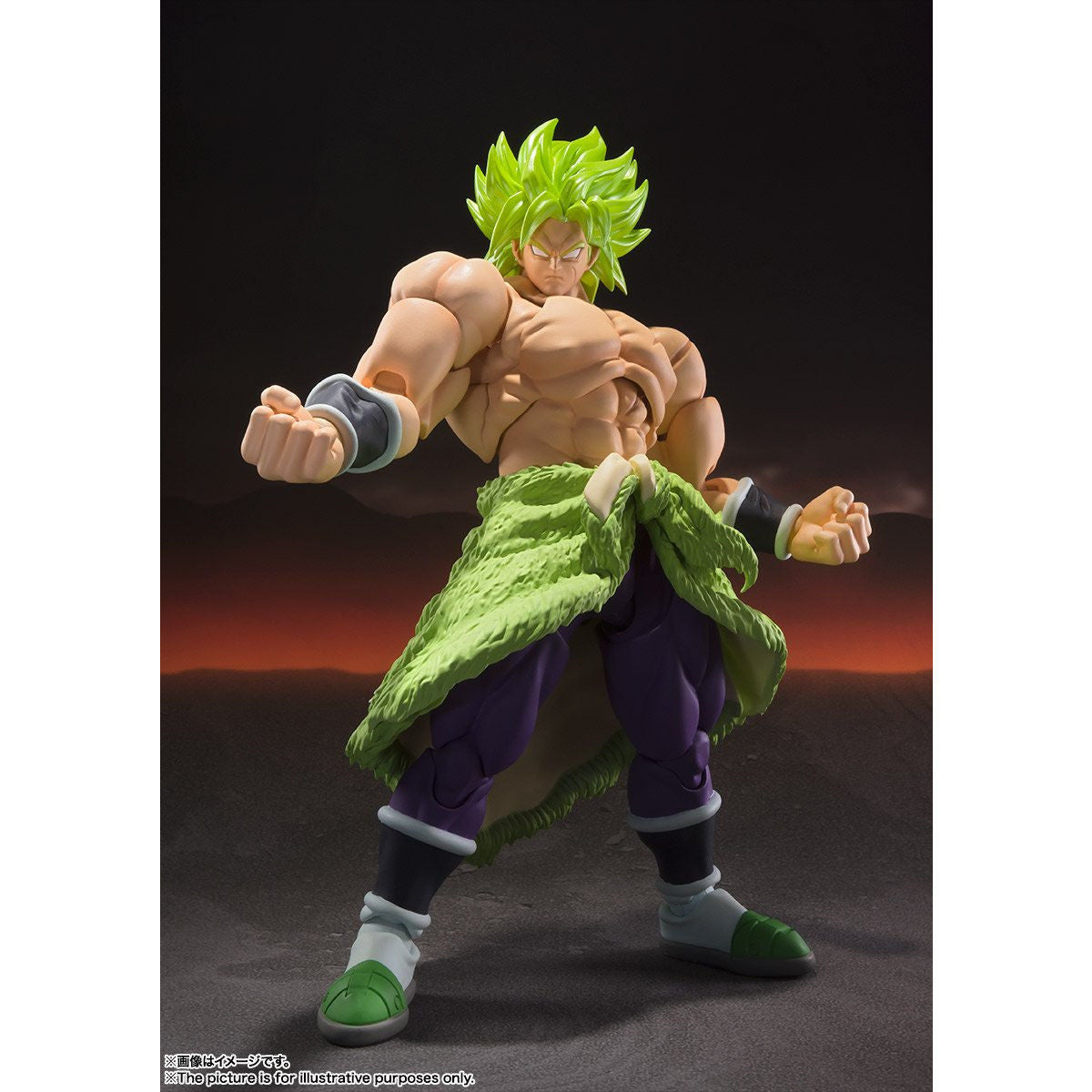 SH Figuarts Full - Powered Super Saiyan Broly Action Figure