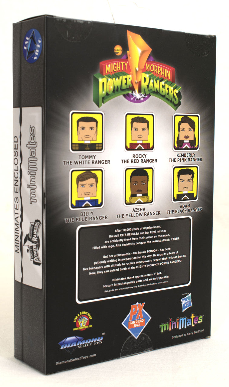 2022 NYCC Exclusive 1995 Movie Power Rangers Minimates Box Set