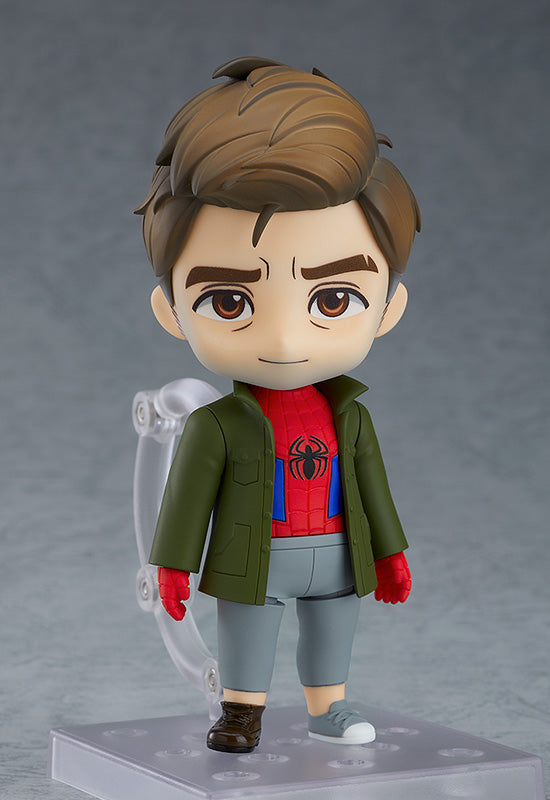 High - Quality Nendoroid Collectible Figure of Peter Parker from Spider - Verse with DX Version