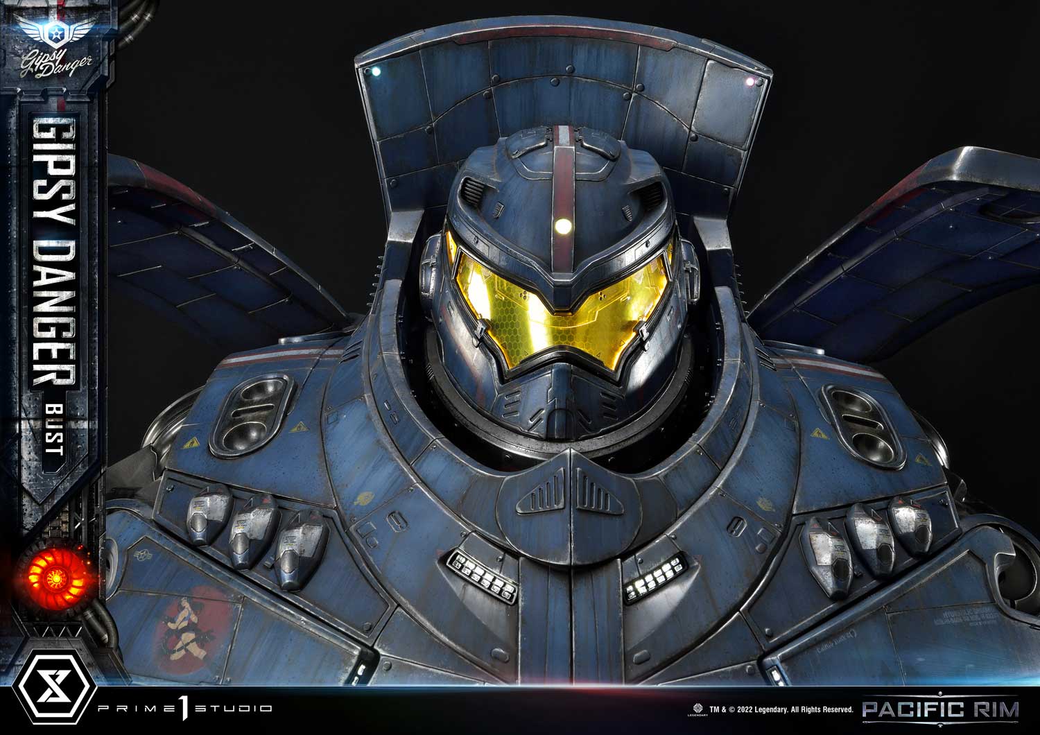 Pacific Rim Gipsy Danger Life - Size Bust Collectible Model