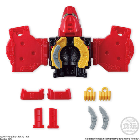 Miniature Kyuren - Oh Mecha Set 02 with 5 Voyager Units
