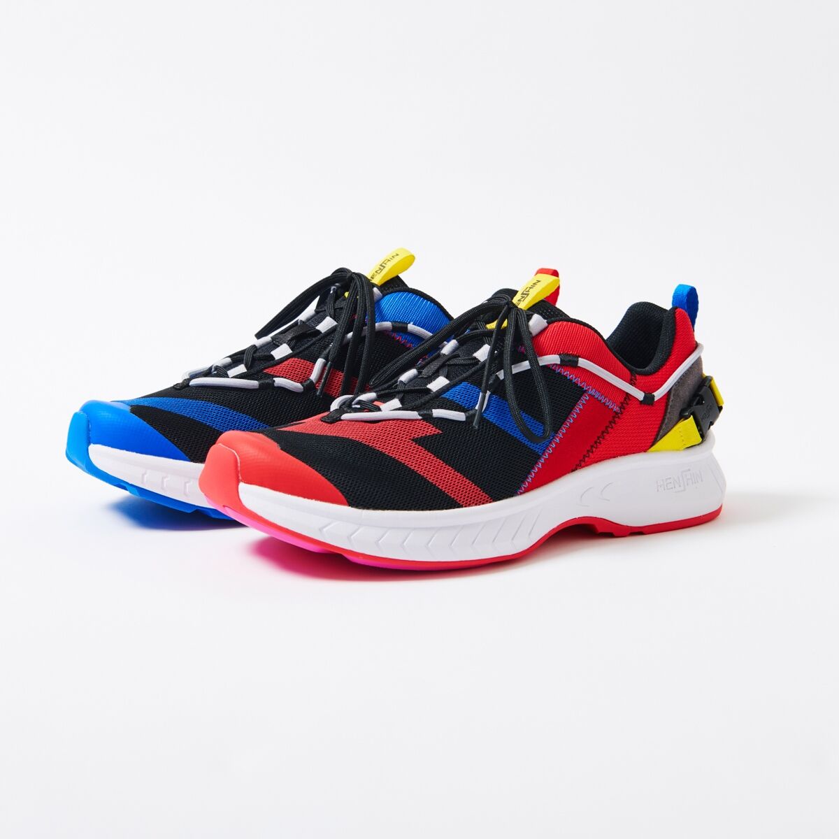Kamen Rider Build Inspired Sneakers with Unique Henshin Design