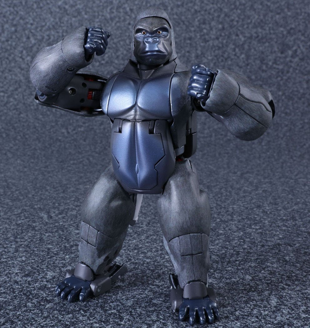 Re-released Beast Wars MP-32 Masterpiece Optimus Primal with Multiple Faces and Weapons
