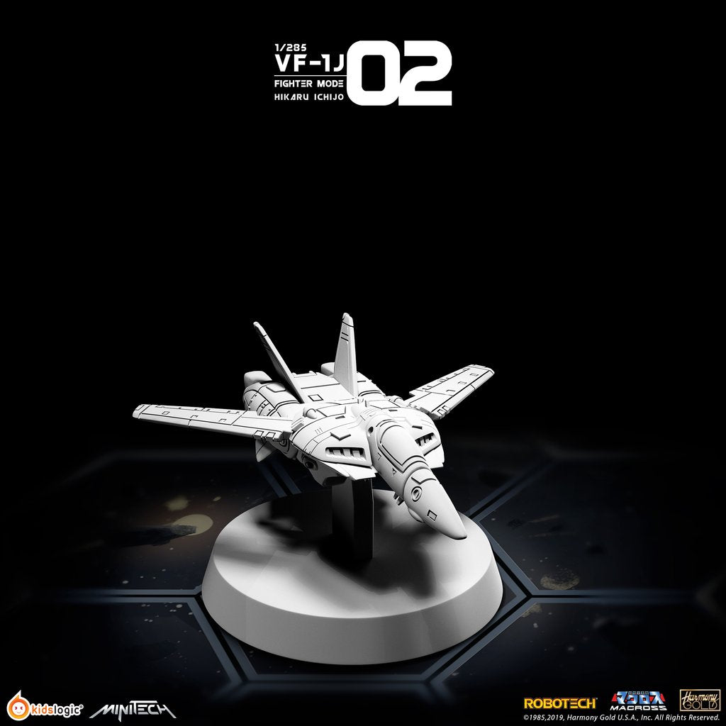 MiniTech MT02 Valkyrie VF1J Fighter Mode - Hikaru Version Collectible Model